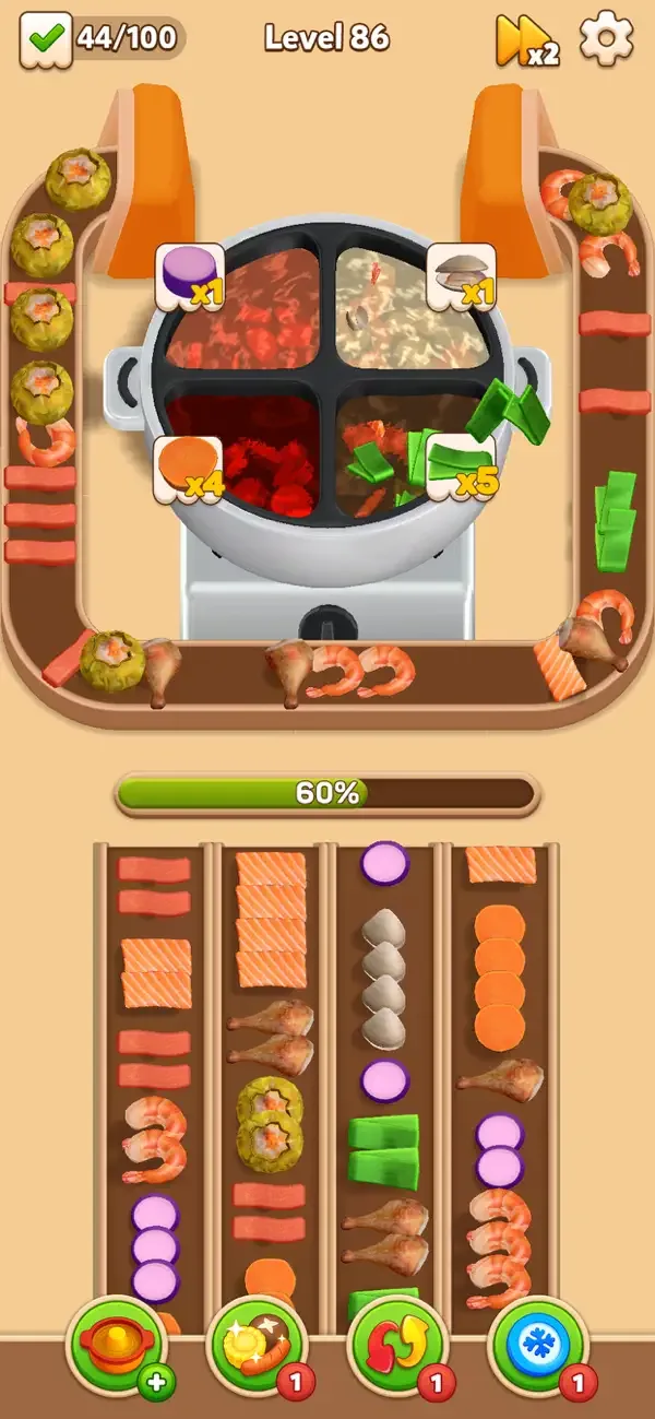Hotpot Fever: Food Games screenshot 2