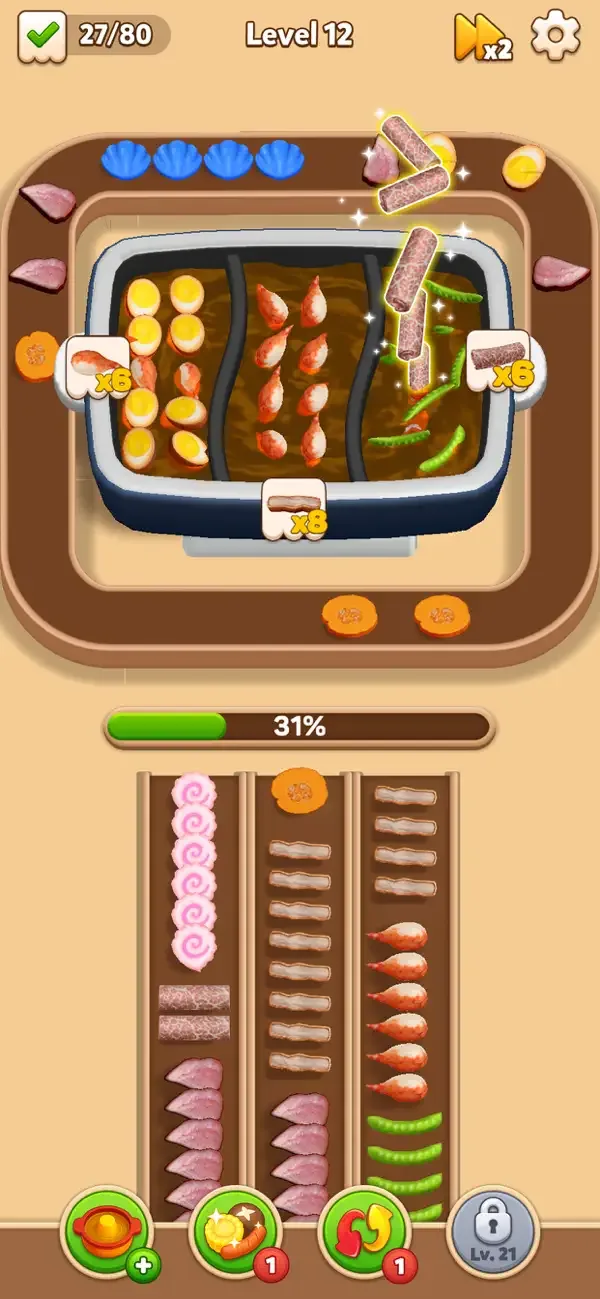 Hotpot Fever: Food Games screenshot 3