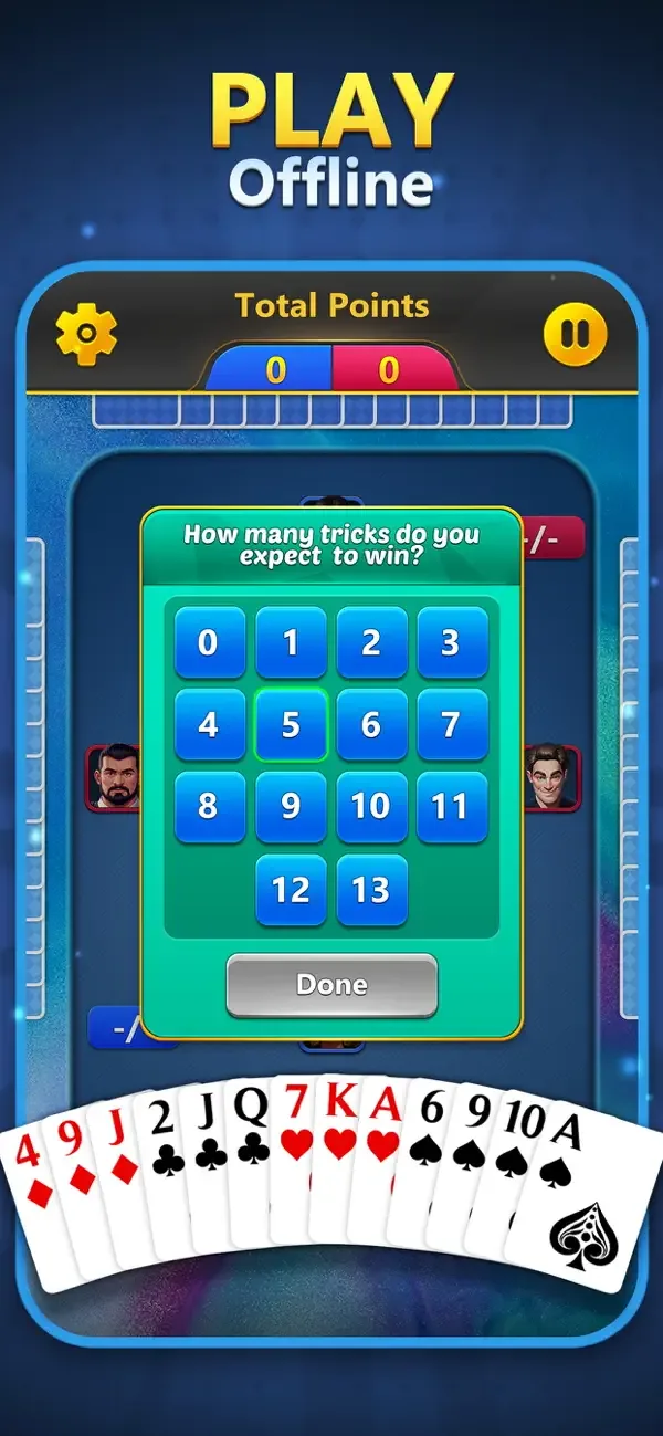 Spades - Classic Card Games screenshot 2