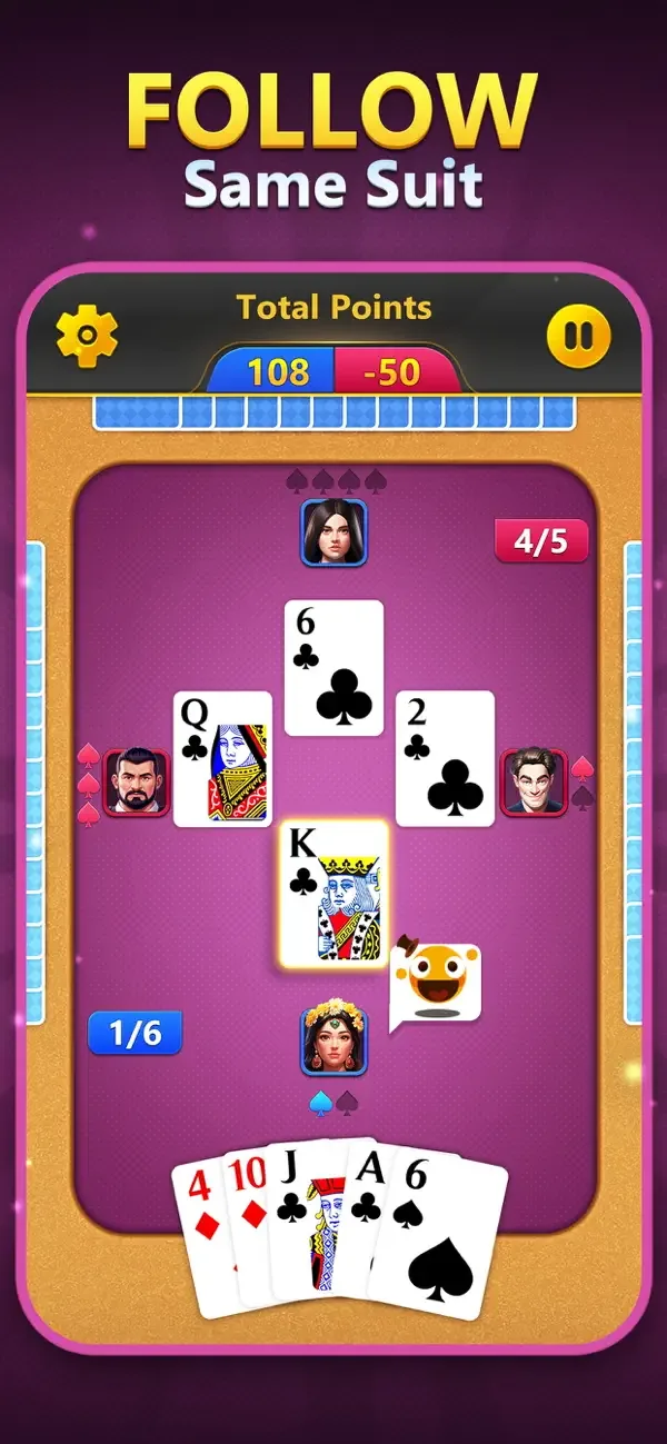 Spades - Classic Card Games screenshot 3
