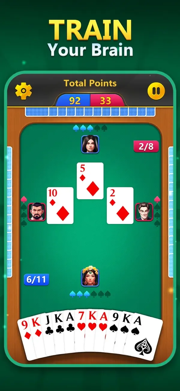 Spades - Classic Card Games screenshot 4