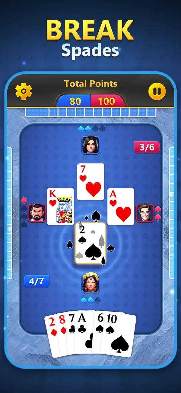 Spades - Classic Card Games screenshot 5