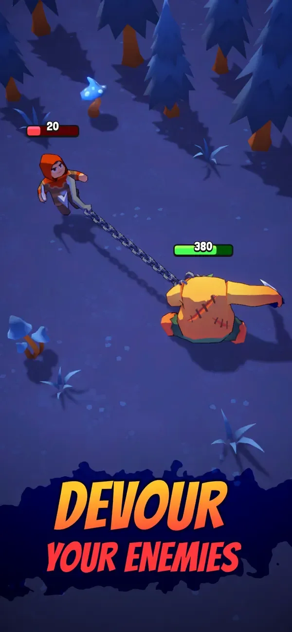Butcher hero: hook'n'chew RPG screenshot 1