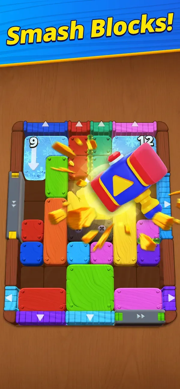 Wood Rush Puzzle screenshot 2