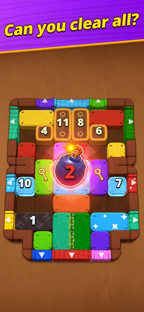 Wood Rush Puzzle screenshot 3