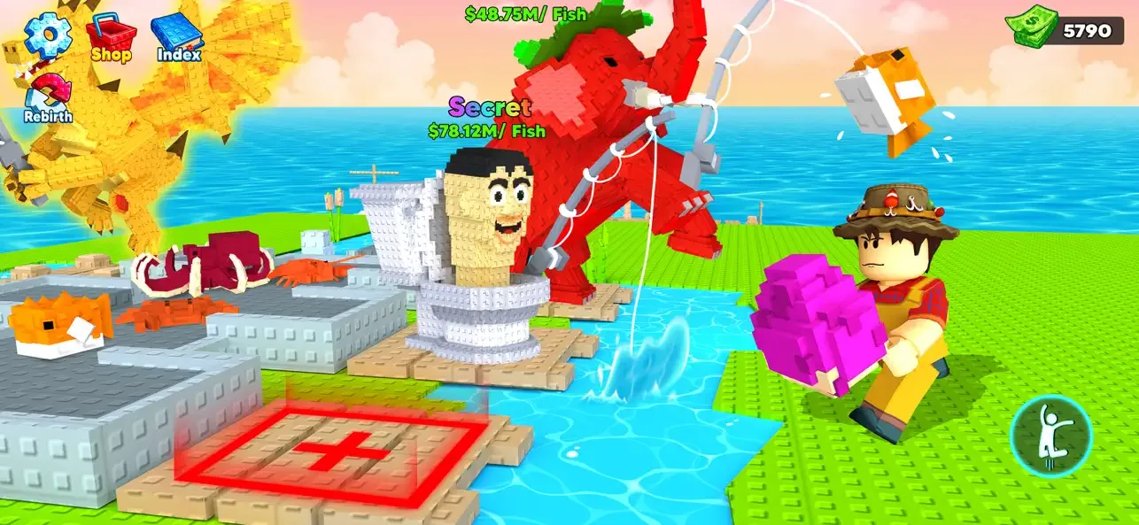 Fishing Brainzot: Collect All screenshot 1