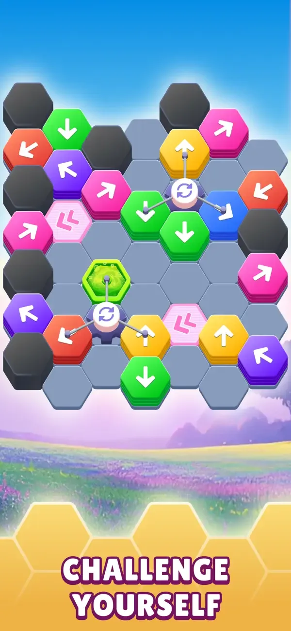 Hexa Tap Away Puzzle screenshot 4