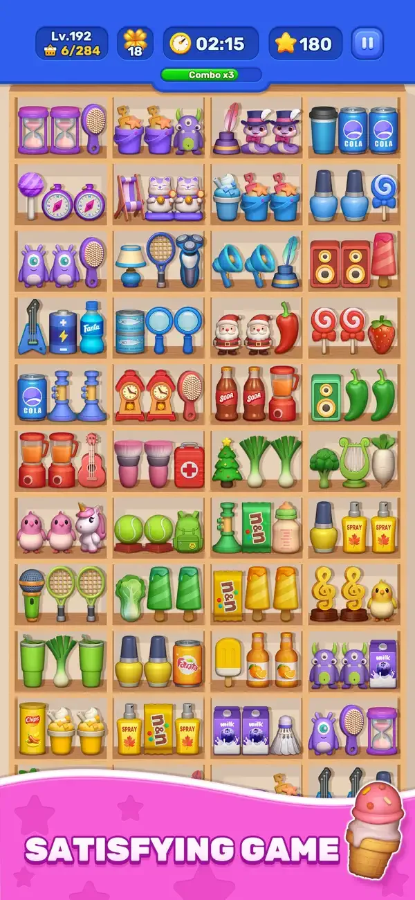 Goods Sorting: 3D Match Master screenshot 1