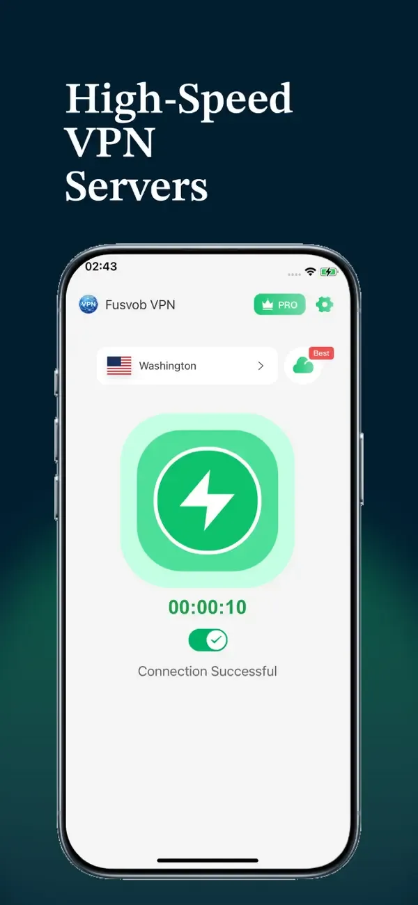 Fusvob VPN : Super VPN 2026 screenshot 3