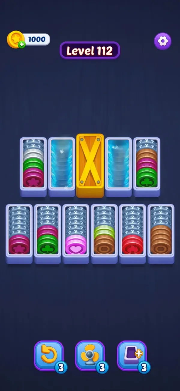 Coin Stack: Sort Puzzle screenshot 3