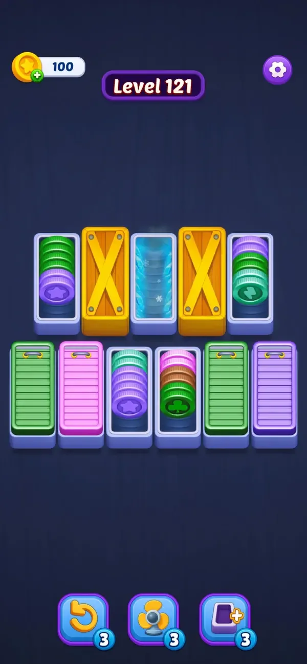 Coin Stack: Sort Puzzle screenshot 4