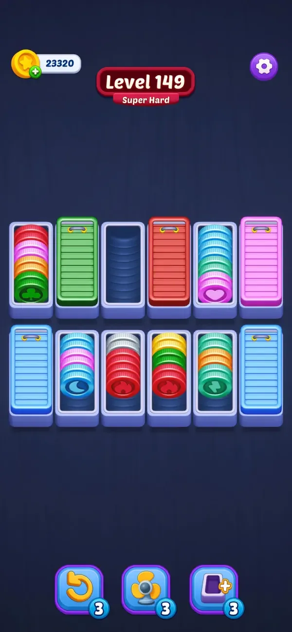 Coin Stack: Sort Puzzle screenshot 5