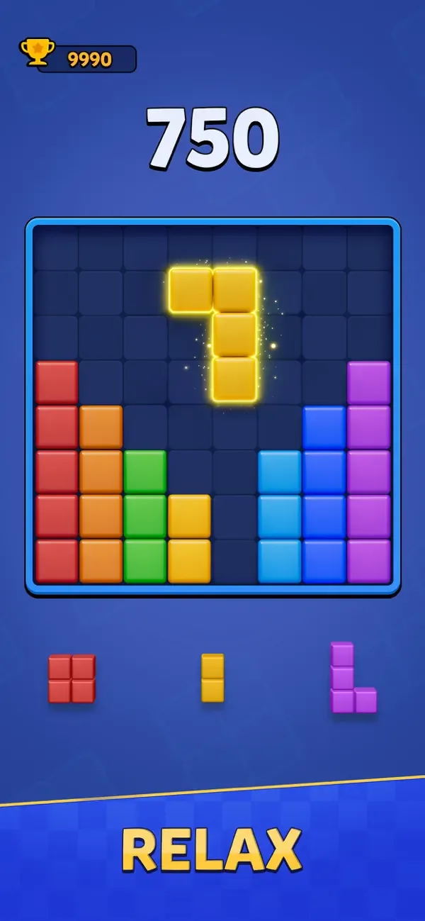 Block Rush - Block Puzzle Game screenshot 1
