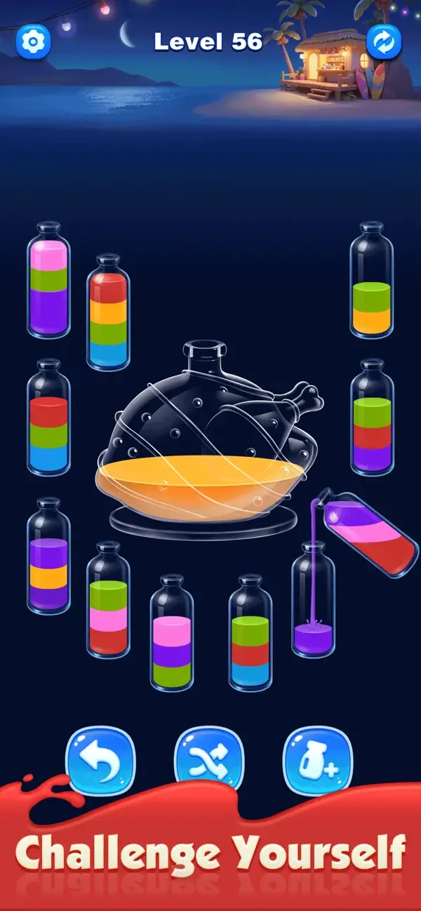 Water Sort! 3D Color Match Puz screenshot 2