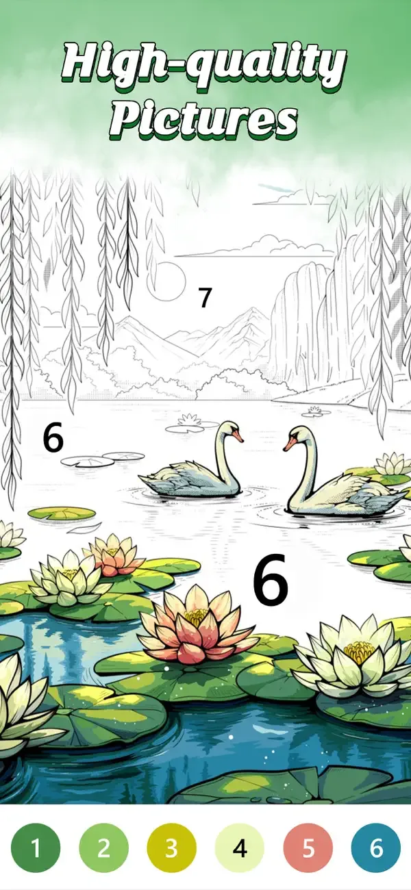 Pure Color by Number Book screenshot 3