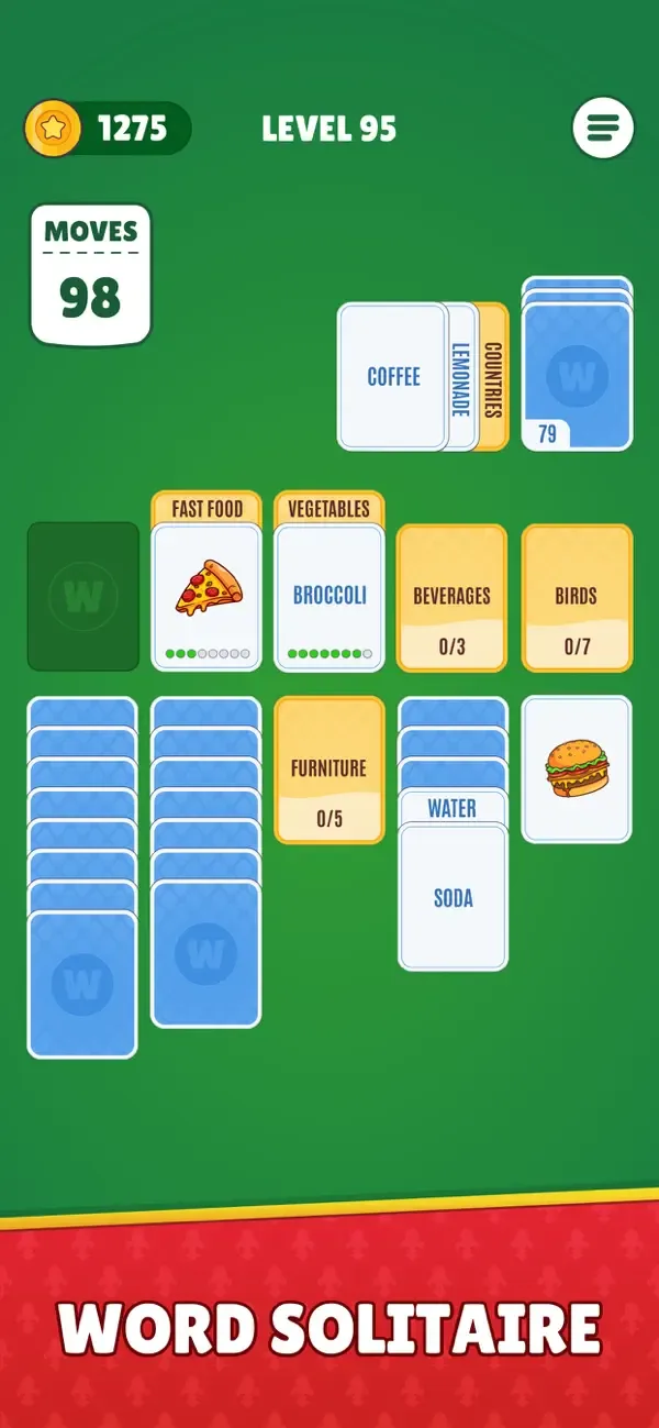 Word Solitaire: Match & Play screenshot 1