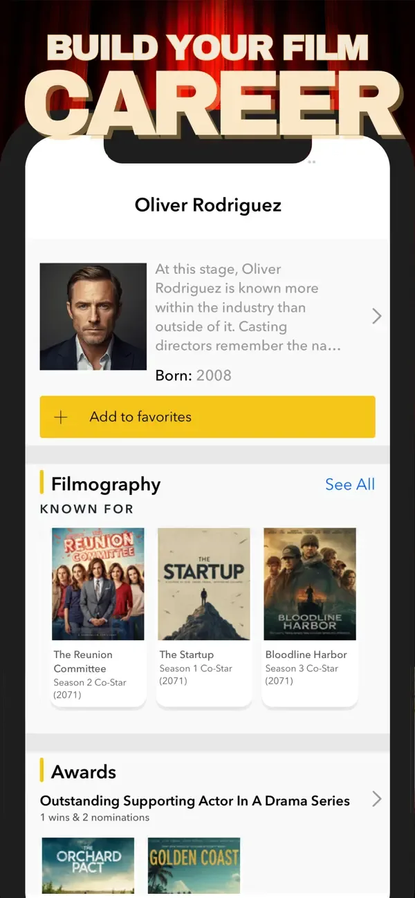 Movie Star Actor Simulator screenshot 1