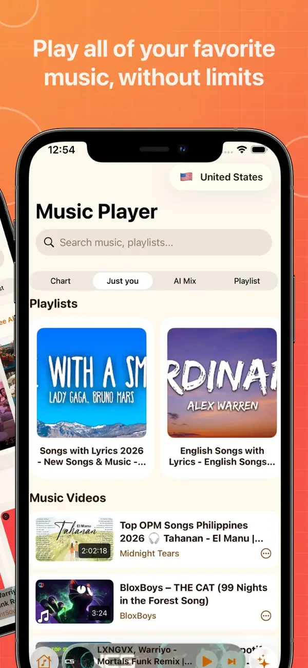 Music player – music streaming screenshot 2