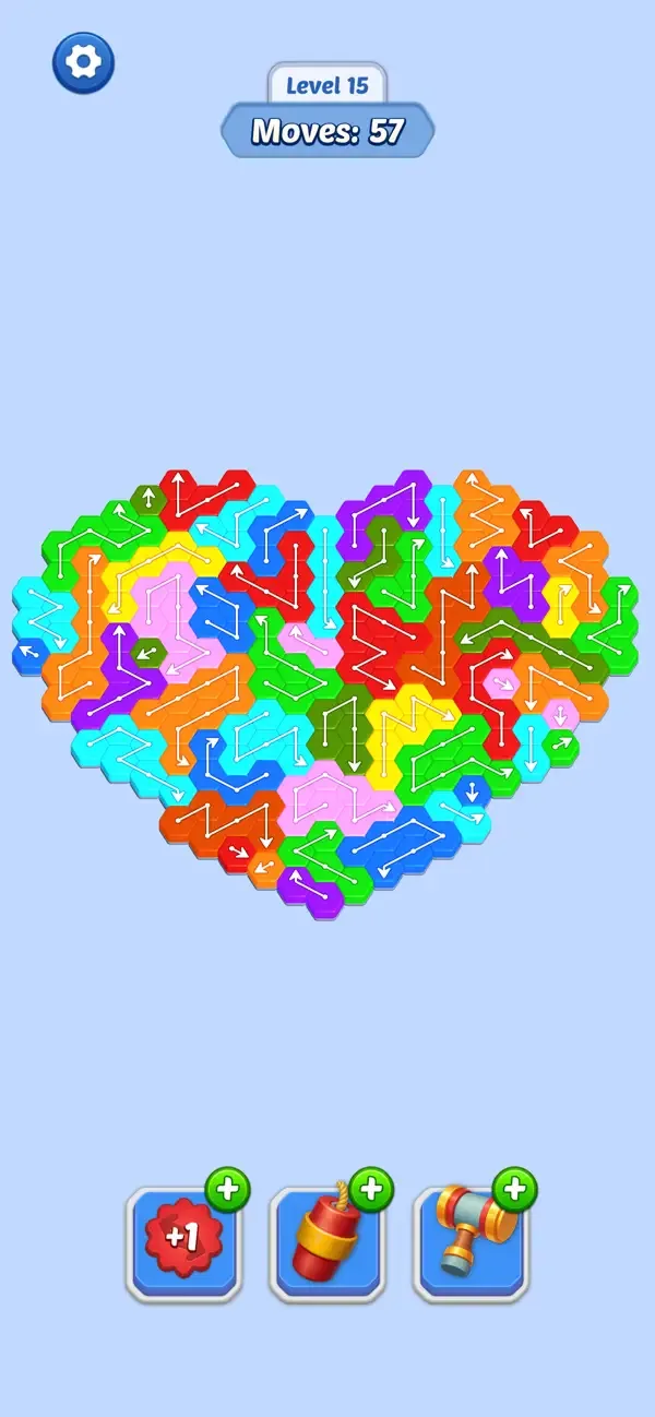Hexa Arrows: Logic Puzzle screenshot 3