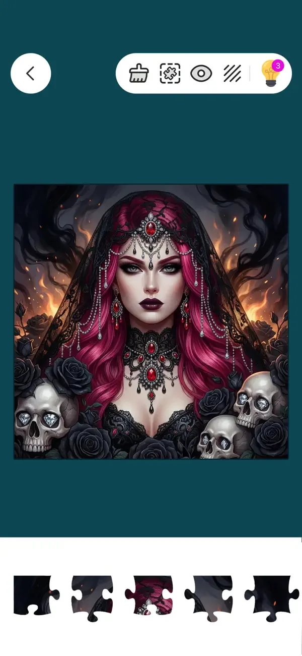 Dark Jigsaw Puzzle Game screenshot 3
