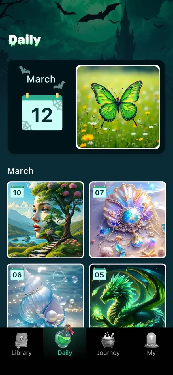 Dark Jigsaw Puzzle Game screenshot 4