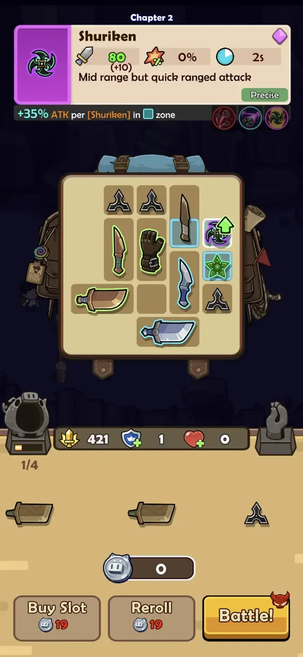 BagMaster Isekai – Bag Battle screenshot 2