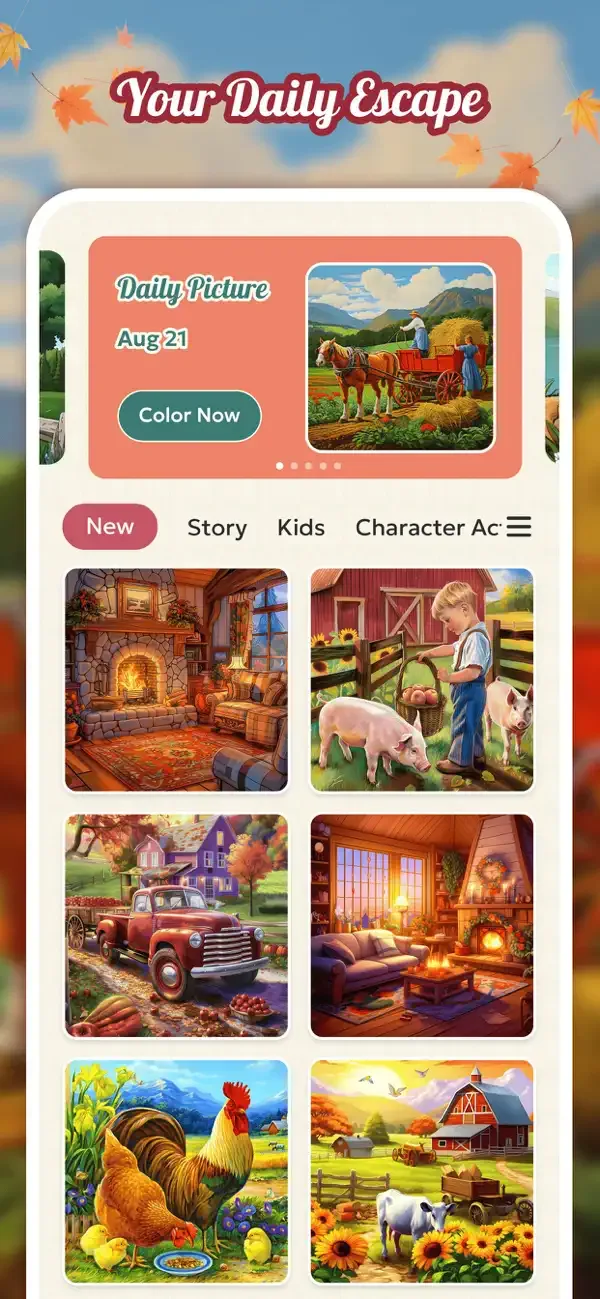 Countryside Color screenshot 1