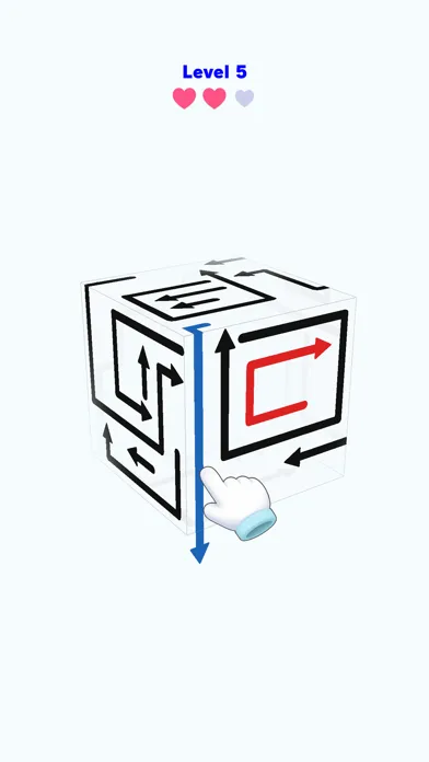Arrow Cube Escape screenshot 1
