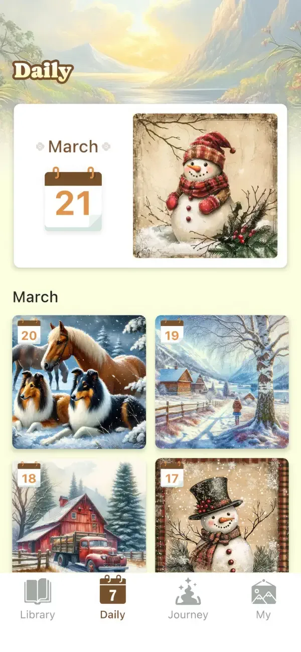 Nature Puzzles Jigsaw Game screenshot 2