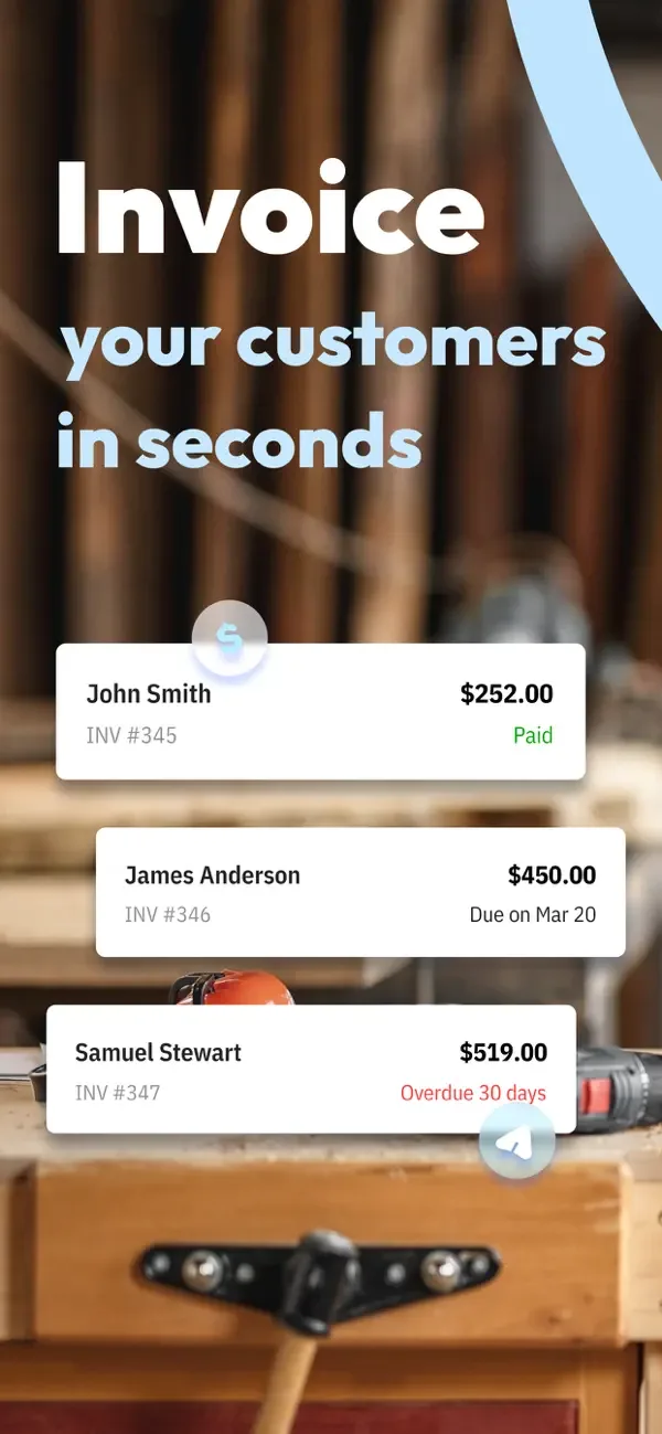 Tiny Invoice - Invoice Maker screenshot 1
