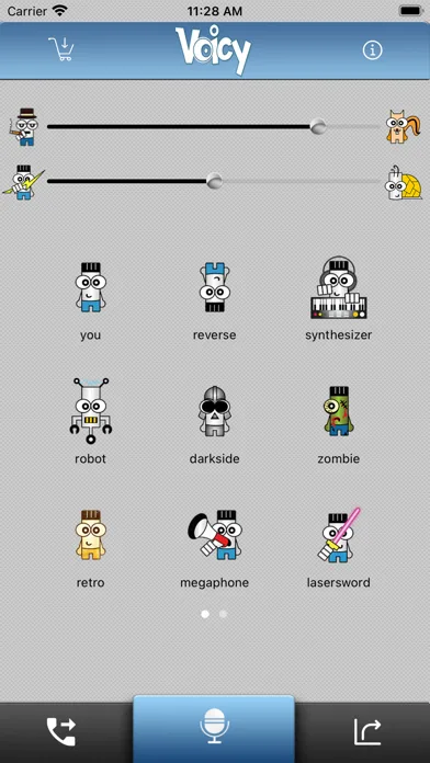 Voice Changer for Calls＋ screenshot 1
