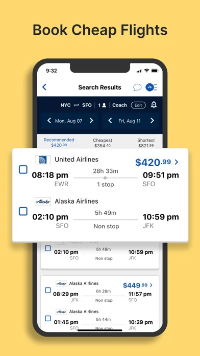 OneTravel Flight & Hotel Deals screenshot 1