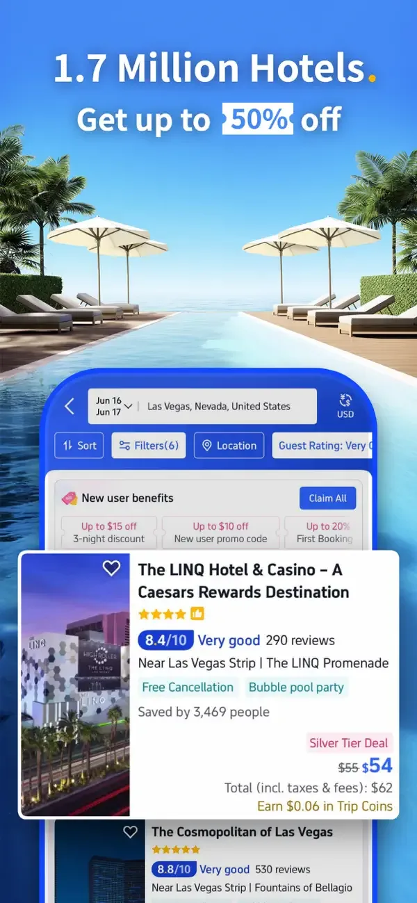 Trip.com: Book Flights, Hotels screenshot 3
