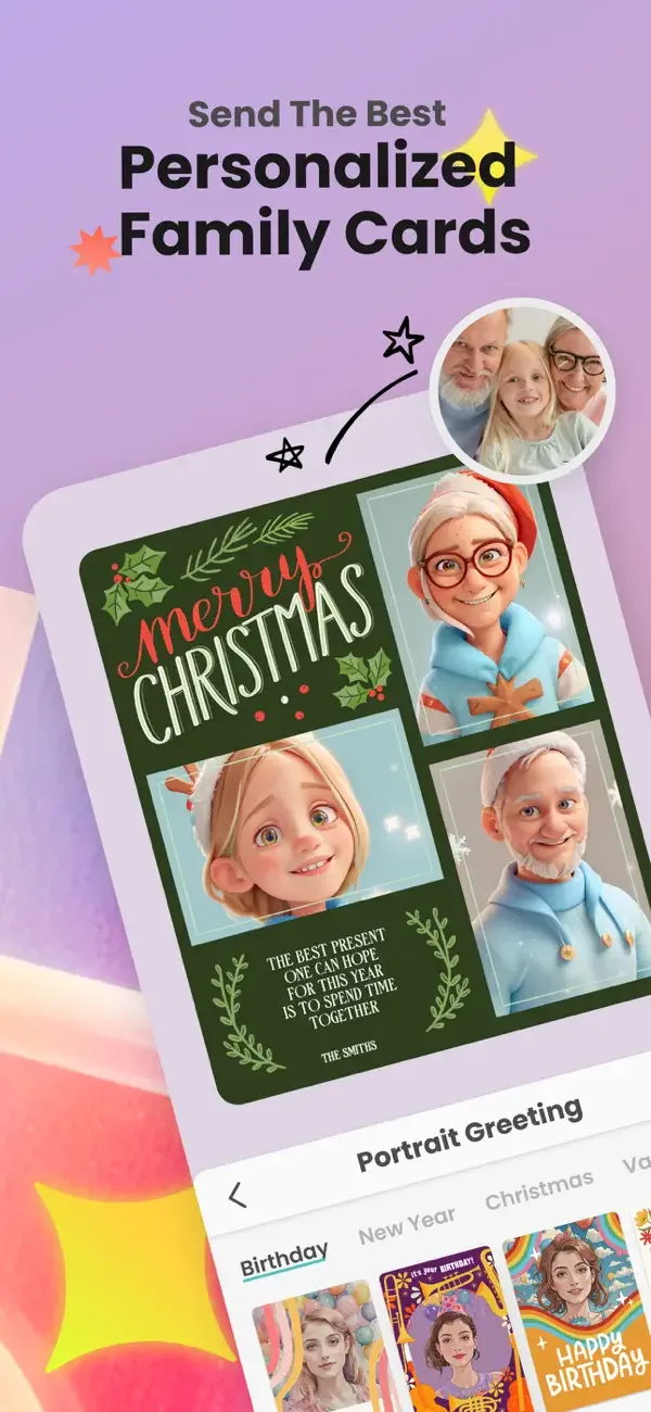 PicParty AI Collage Editor screenshot 1