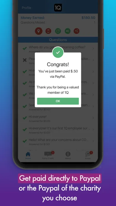 1Q: Earn Easy Cash for Surveys screenshot 4