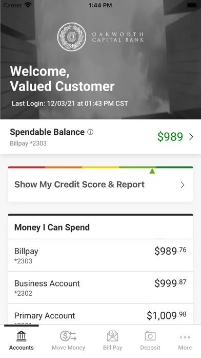 Oakworth Mobile Banking screenshot 3