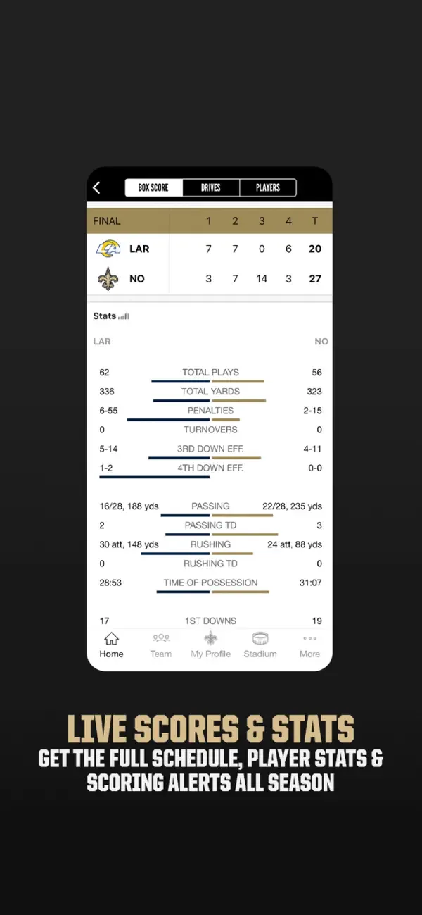New Orleans Saints screenshot 2