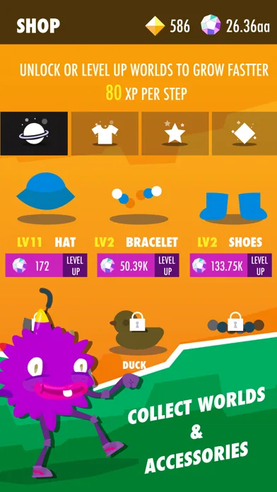 Wokamon: pedometer tamagotchi screenshot 5