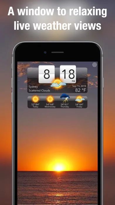 Living Weather HD Live screenshot 1