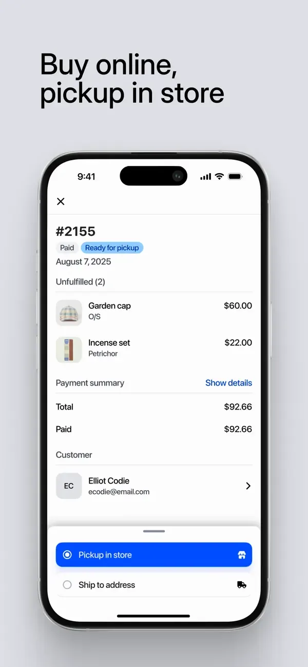 Shopify Point of Sale (POS) screenshot 4