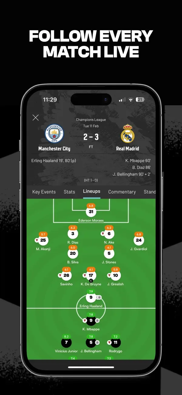 GOAL Live Scores screenshot 1