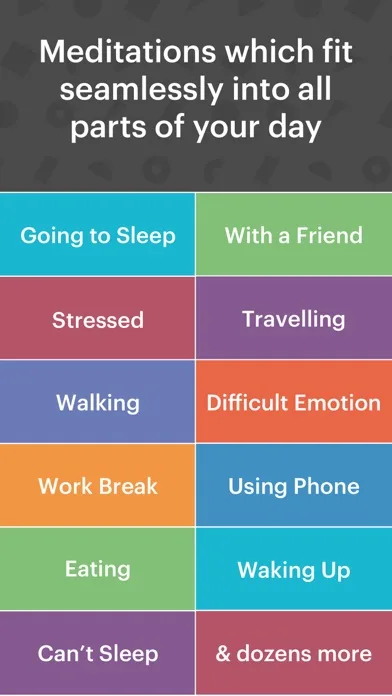 Buddhify: Guided Meditation screenshot 1
