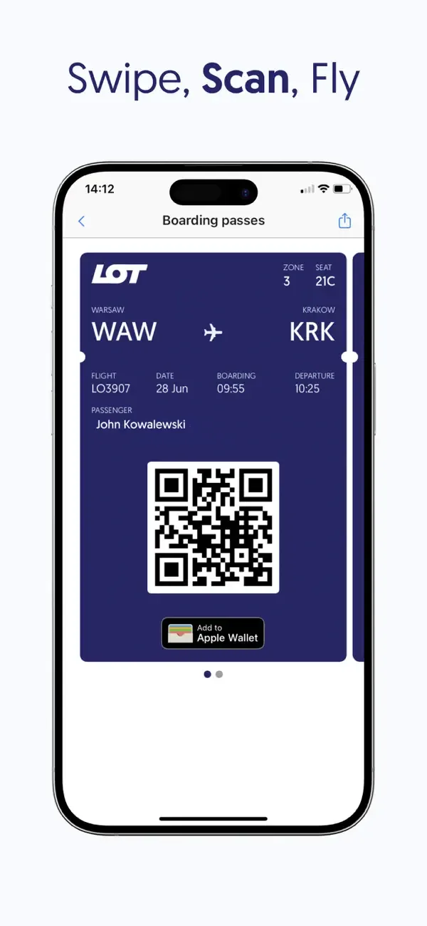 LOT Polish Airlines screenshot 3