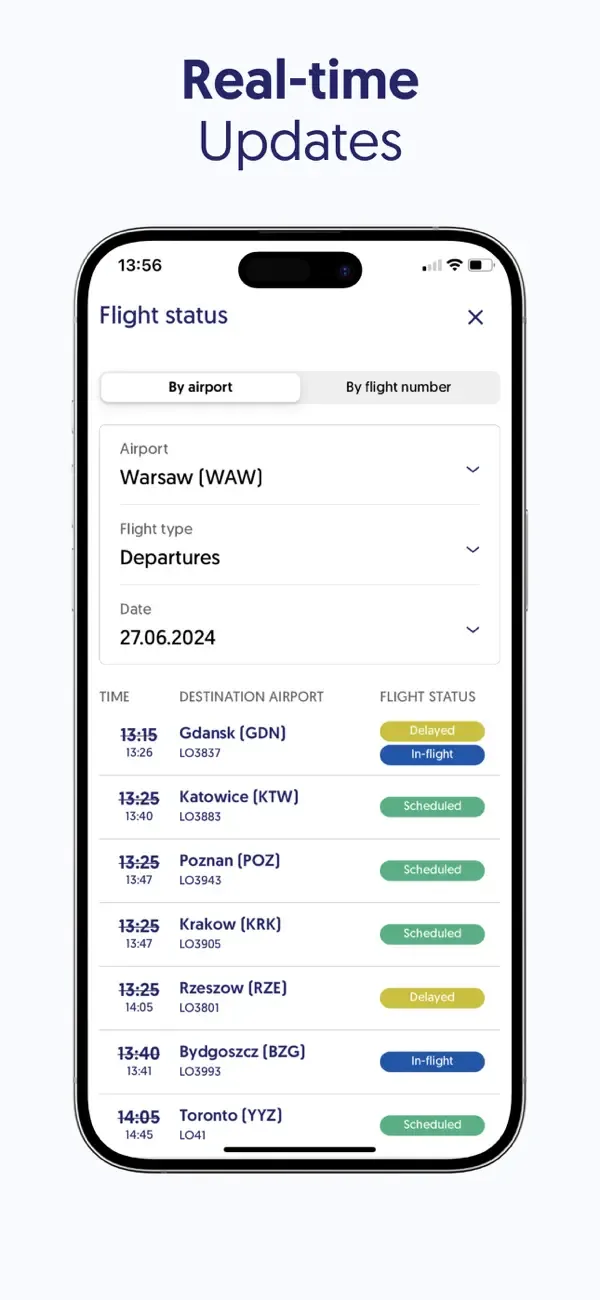 LOT Polish Airlines screenshot 4