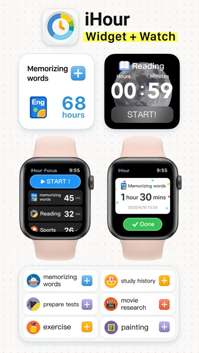 iHour - Focus Time Tracker screenshot 3