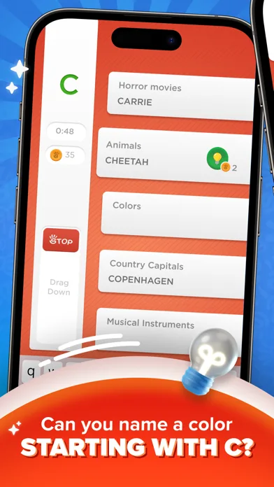 Stop - Categories Word Game screenshot 3