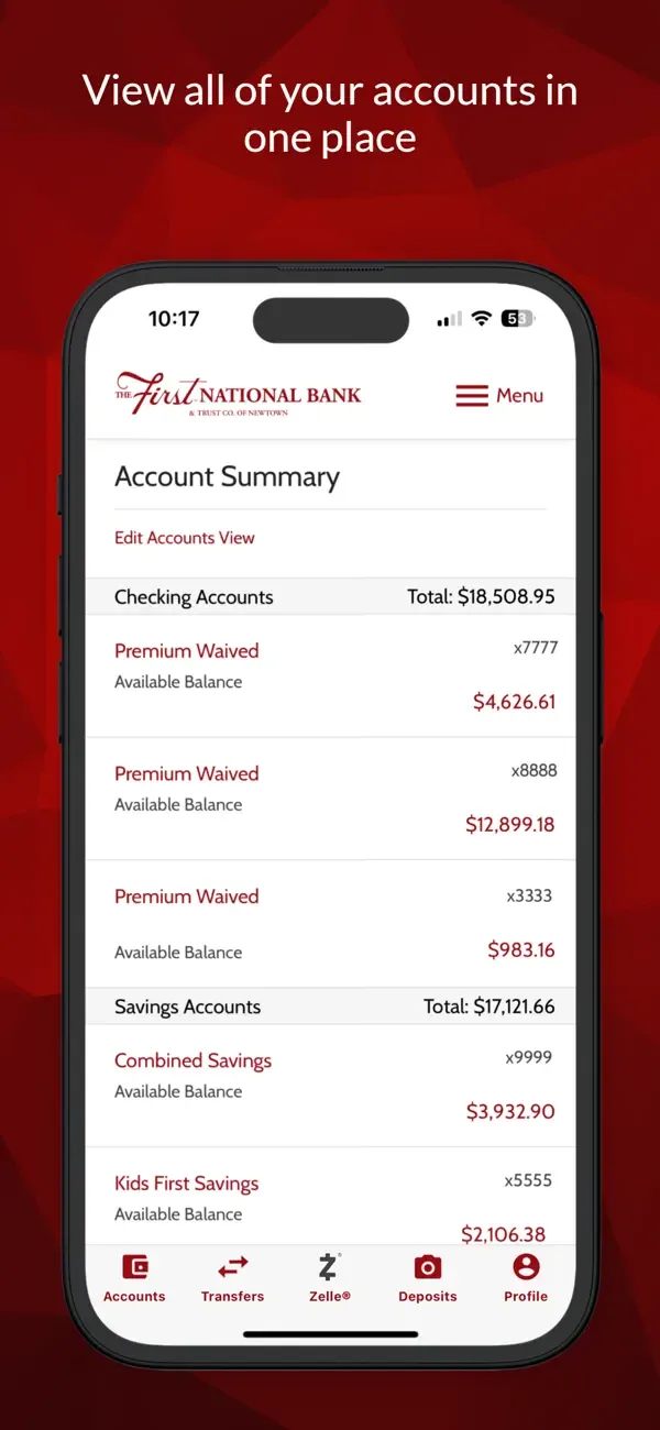 FNBNewtown screenshot 2