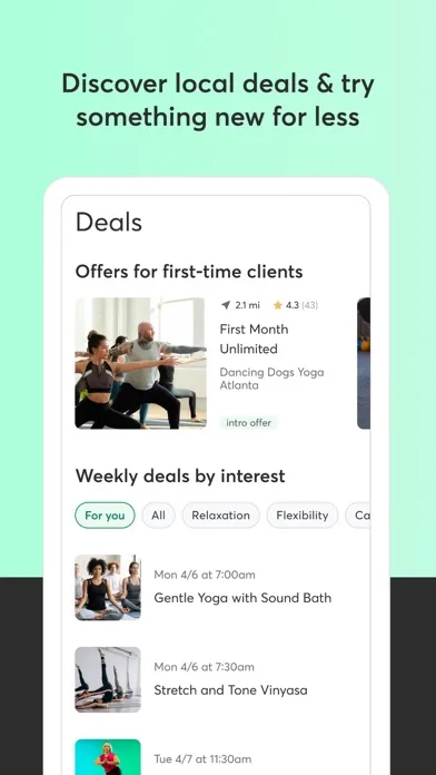 Mindbody: Fitness & Wellness screenshot 3