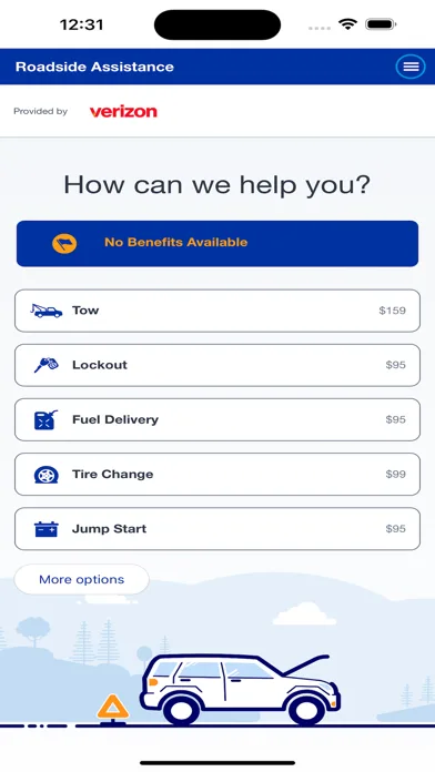 Verizon Roadside Assistance screenshot 2