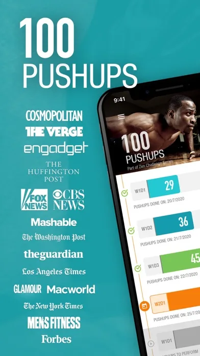 Push Ups Trainer Challenge screenshot 1